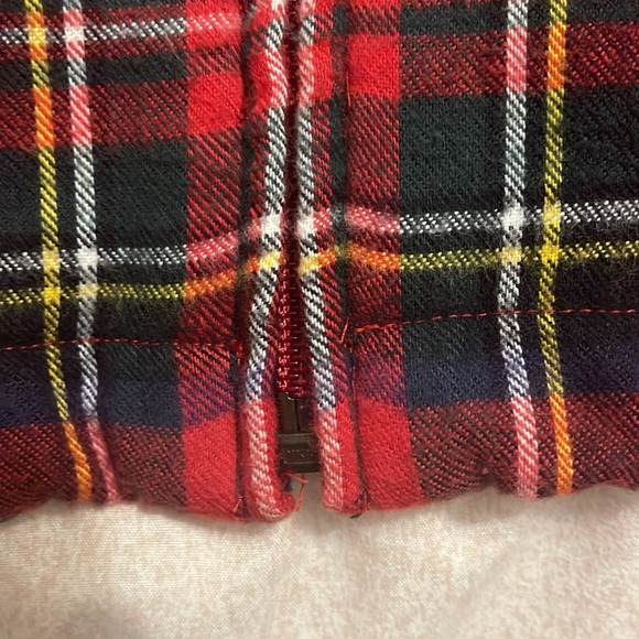 LLBean zip up flannel - Picture 7 of 10